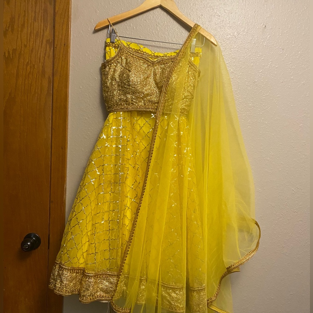 COPY - Yellow Lehenga color